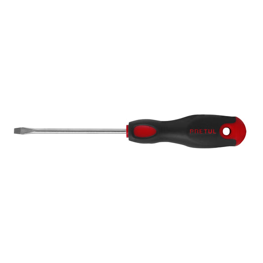 DR-3/16X4BP Destornillador punta pala, 3/16" x 4", mgo Comfort Grip, Pretul