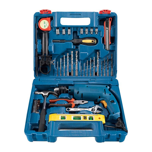 DZJ04-13 Kit de herramienta + taladro 500W