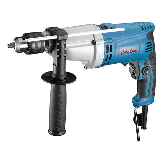 DZJ20 Taladro percutor 720W velocidad ajustable, 2 velocidades + maletín