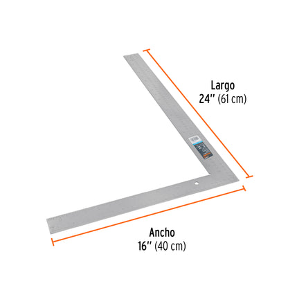 E-16X24 Escuadra para cantero, 16'x24'