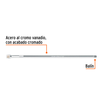 E-5464 Extensión de 15" para ratchet para copas mando 1/2"