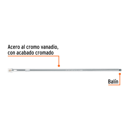 E-5465 Extensión de 20" para ratchet para copas mando 1/2"