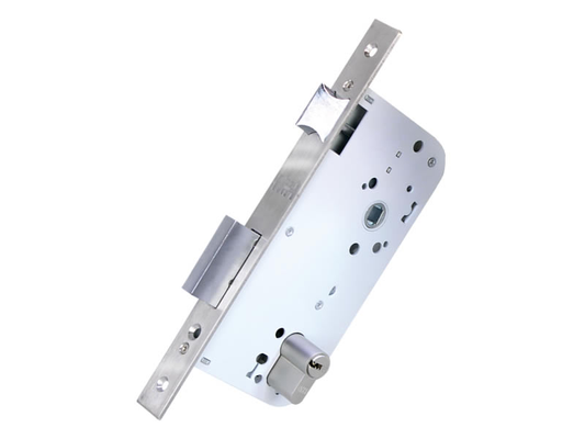 E3520-S/C Cerradura para entrada principal de incrustar con picaporte, sin cilindro