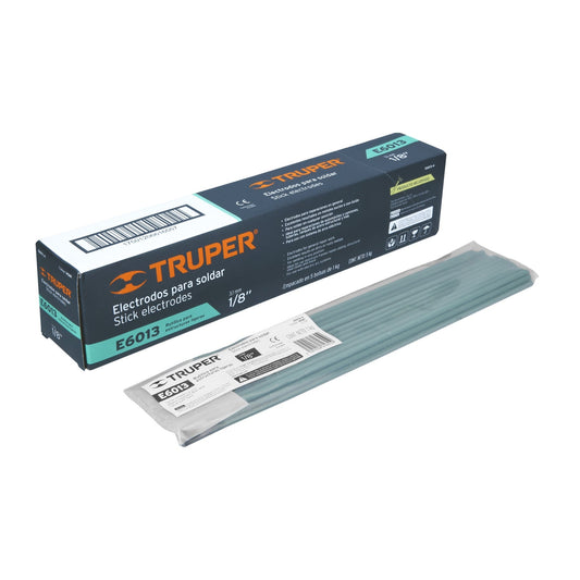 E6013-4 Soldadura eléctrica 6013 de 1/8', bolsa con 1 kilo