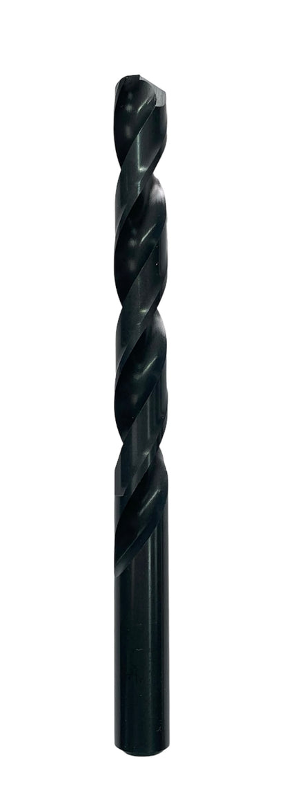 66724 Broca HSS larga de aviación 3/8" X 6" en óxido negro con punta 135° autocentrante, Irwin