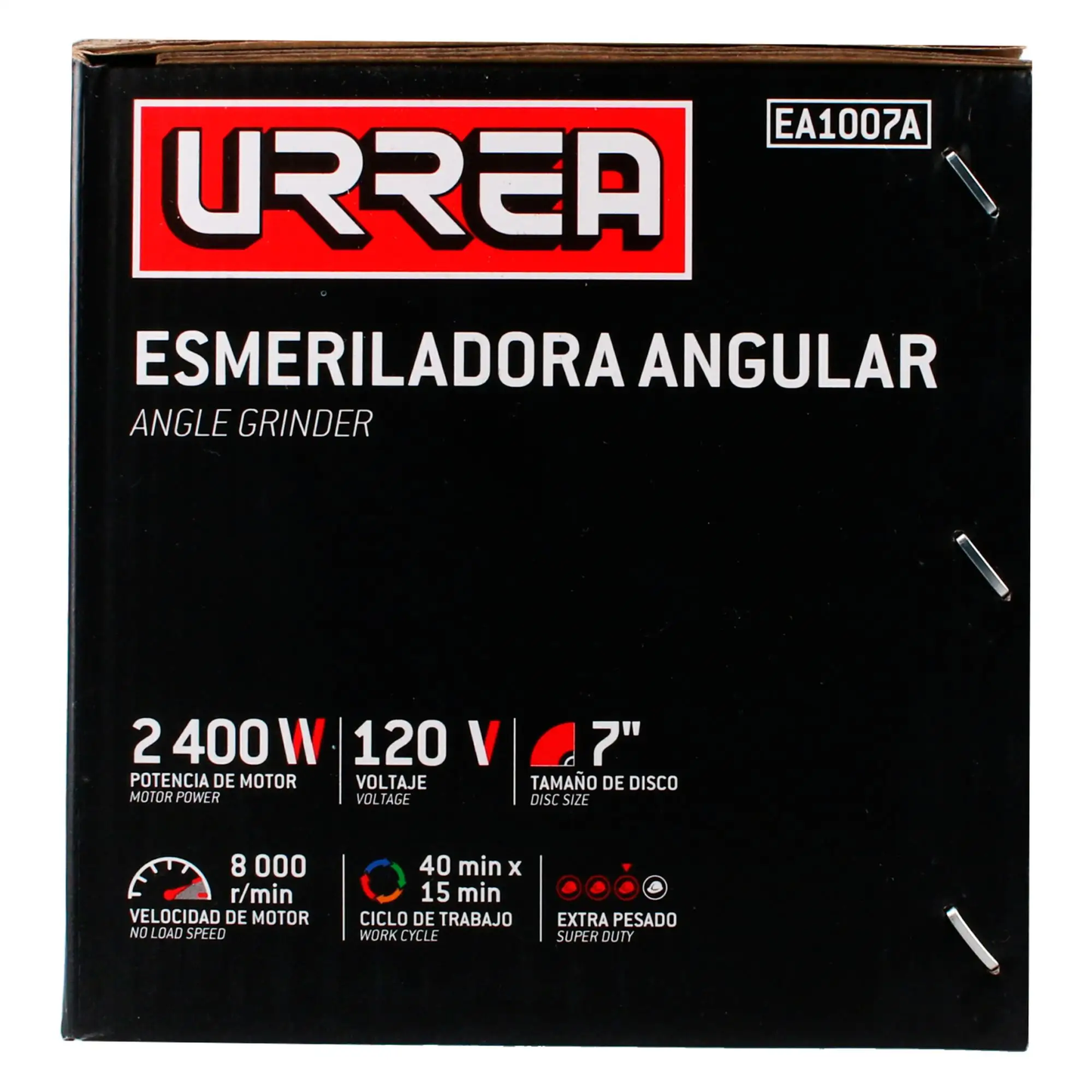 EA1007A Pulidora angular 7" 2400W