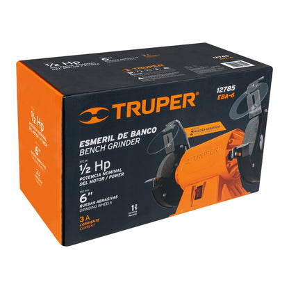 EBA-6 Esmeril de banco de 6" de 1/2 Hp