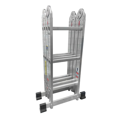 EM212 Escalera multiposición tipo 3 de aluminio, 12 peldaños