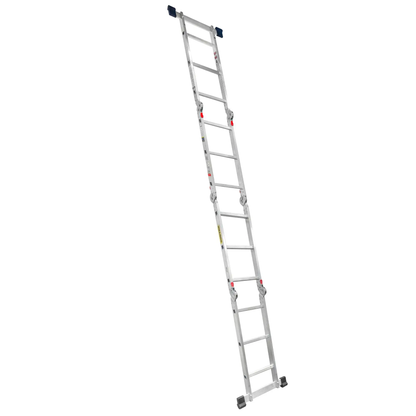 EM212 Escalera multiposición tipo 3 de aluminio, 12 peldaños
