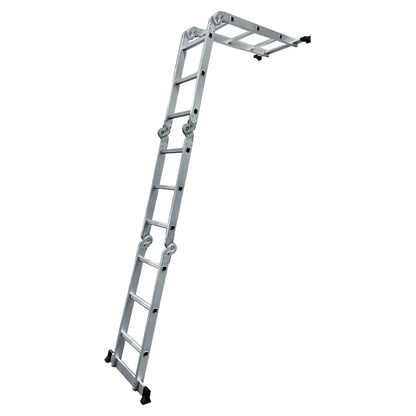 EM212 Escalera multiposición tipo 3 de aluminio, 12 peldaños