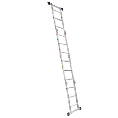EM212 Escalera multiposición tipo 3 de aluminio, 12 peldaños