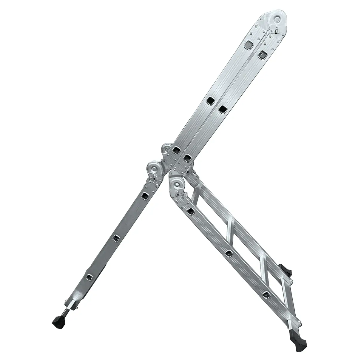 EM212 Escalera multiposición tipo 3 de aluminio, 12 peldaños