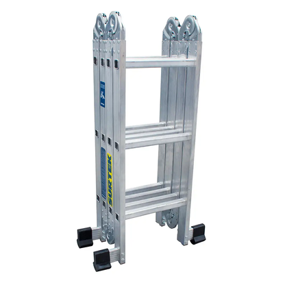 EM212 Escalera multiposición tipo 3 de aluminio, 12 peldaños