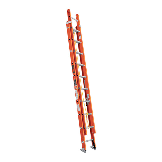 ESE-220FV Escalera de extensión, tipo II, 20 peldaños, fibra de vidrio