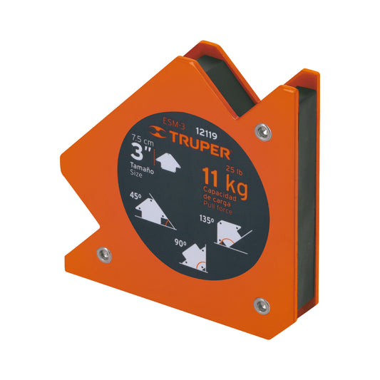 ESM-3 Escuadra magnética para soldar, 11 kg