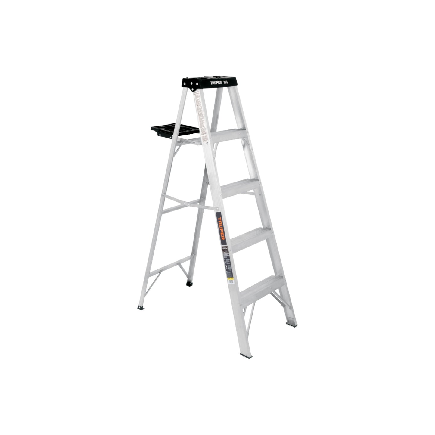 EST-34 Escalera tipo tijera T3 con 4 escalones, con bandeja