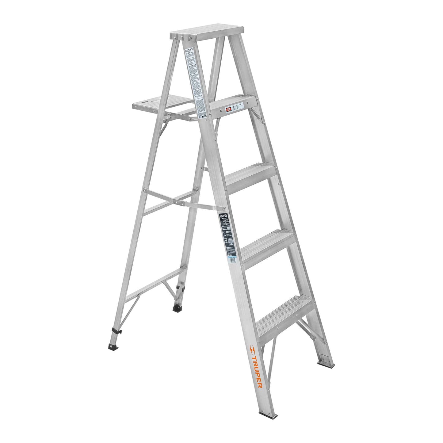 ESTA-34 Escalera de tijera, aluminio, tipo lll, 4 escalones