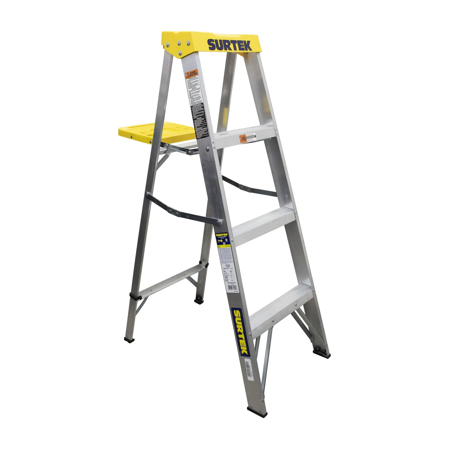 ET3 Escalera de tijera tipo 3 de aluminio y tapa plástica con 3 peldaños