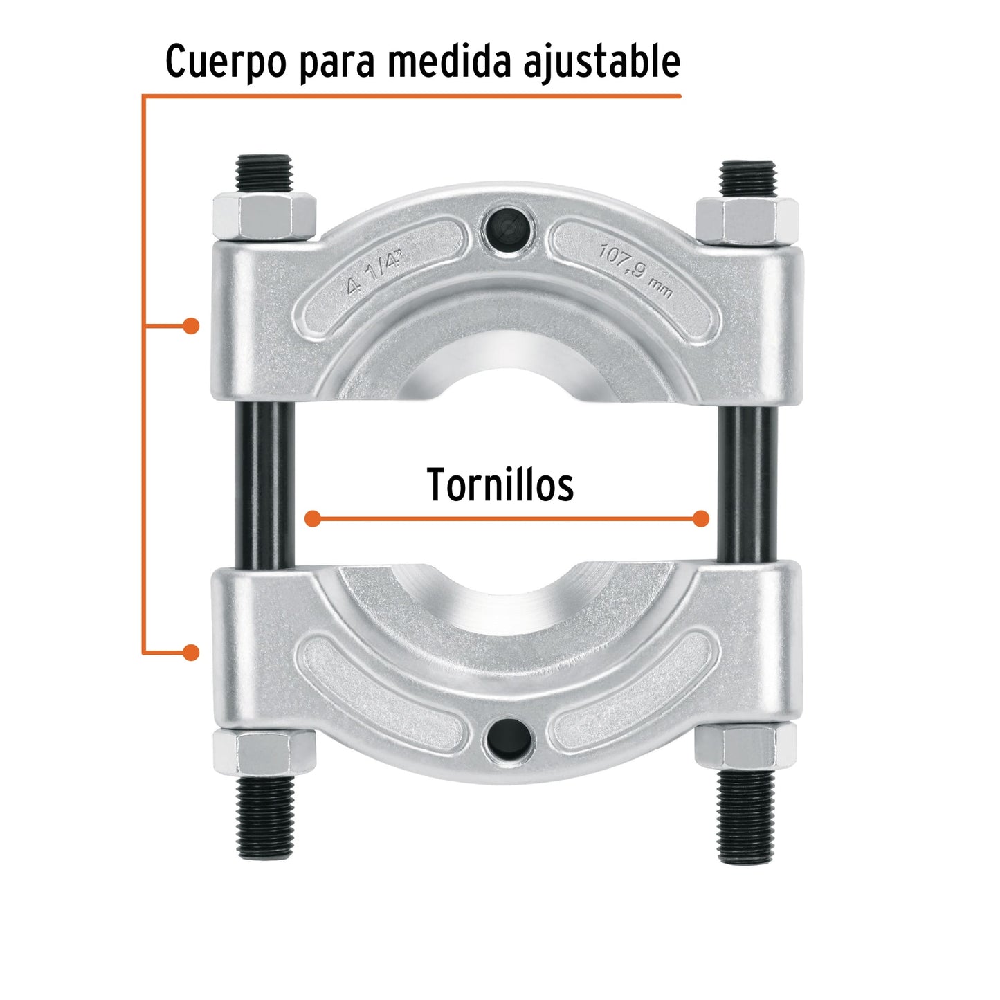 EX-B4 Extractor de rodamientos tipo guillotina, alcance max. 108 mm