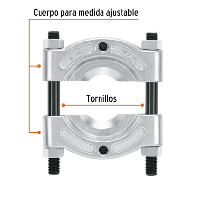 EX-B4 Extractor de rodamientos tipo guillotina, alcance max. 108 mm