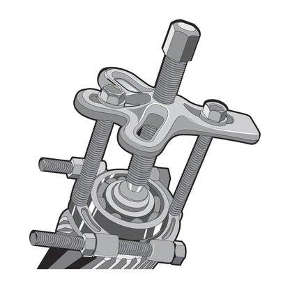 EX-B4 Extractor de rodamientos tipo guillotina, alcance max. 108 mm