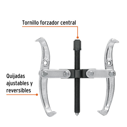 EX-P2-10 Extractor reversible, 2 brazos, 10"
