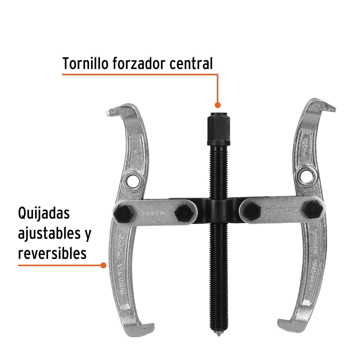 EX-P2-6 Extractor reversible, 2 brazos, 6"