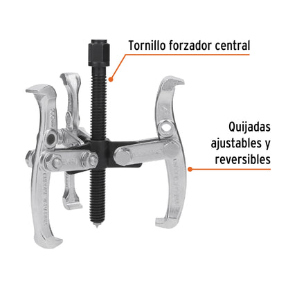 EX-P4 Extractor reversible, 3 brazos, 4"