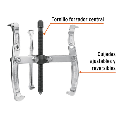 EX-P6 Extractor reversible, 3 brazos, 6"