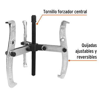EX-P8 Extractor reversible, 3 brazos, 8"
