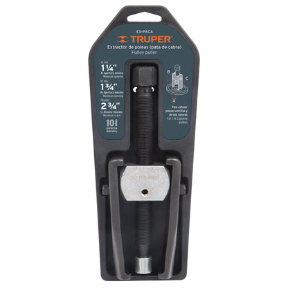 EX-PACA Extractor de poleas, pata de cabra
