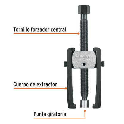 EX-PACA Extractor de poleas, pata de cabra