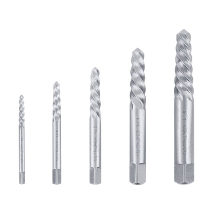 EXT-5 Juego extractores de tornillos, 5 piezas