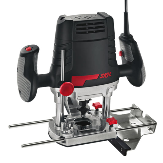 Fresadora Skil 1831 110V 1100W con 6 fresas, 3 pinzas y maletín
