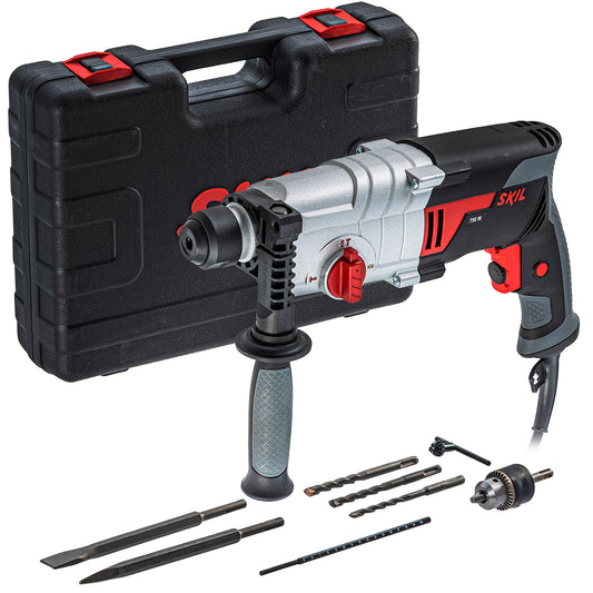 F0121859AA-000 Rotomartillo Skil 1859 750W 110V maletín y accesorios