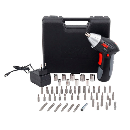 Atornillador inalámbrico Skil 2248, 4,8V, con 1 kit de bits