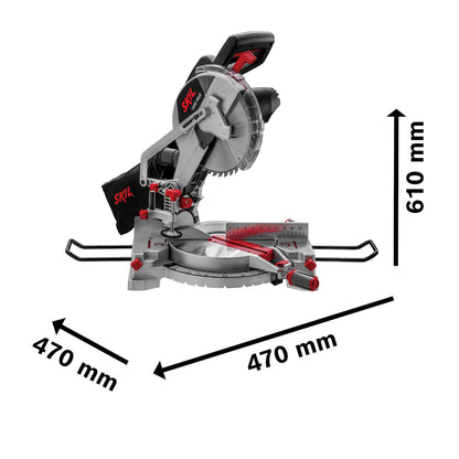 Ingleteadora Skil 3310 1800W 110V disco y accesorios