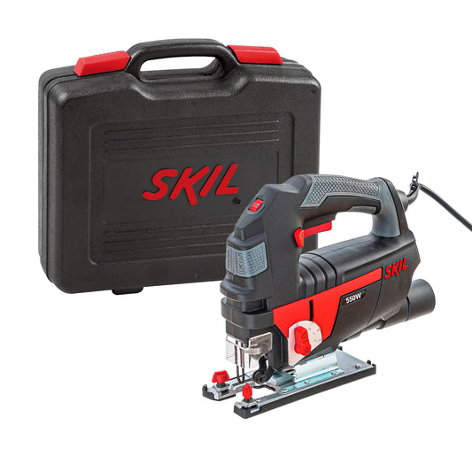 Sierra caladora Skil 4550 550W 110V 1 hoja de sierra y maletín