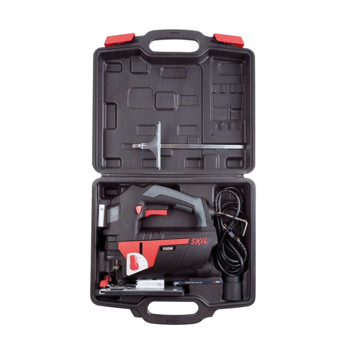 Sierra caladora Skil 4550 550W 110V 1 hoja de sierra y maletín