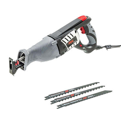 Sierra Sable Skil 4900 1050W 110V, con 3 hojas de Sierra