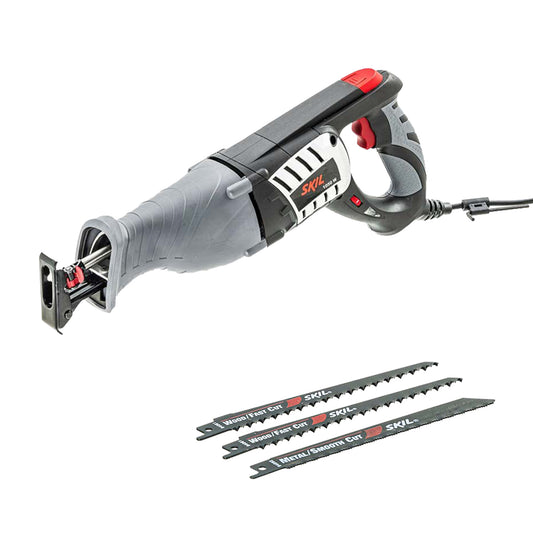 Sierra Sable Skil 4900 1050W 110V, con 3 hojas de Sierra