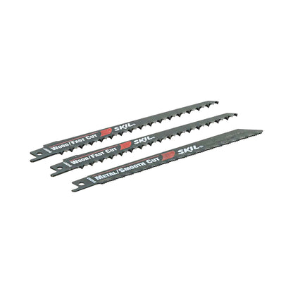 Sierra Sable Skil 4900 1050W 110V, con 3 hojas de Sierra