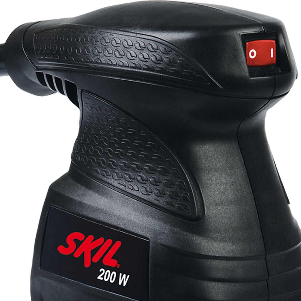 Lijadora orbital Skil 7232 200W 110V con 30 lijas y 1 máscara