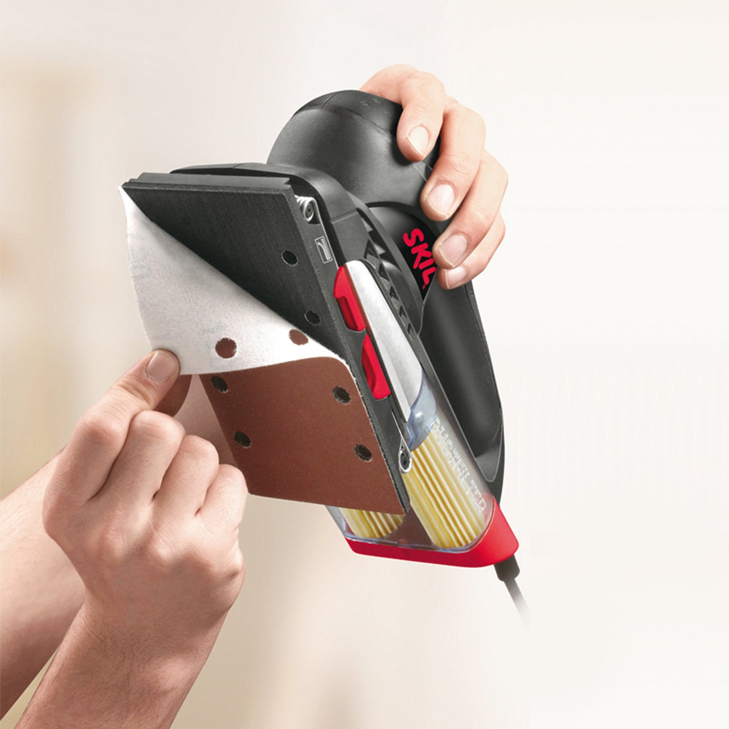 Lijadora orbital Skil 7351 200W 110V con 3 lijas