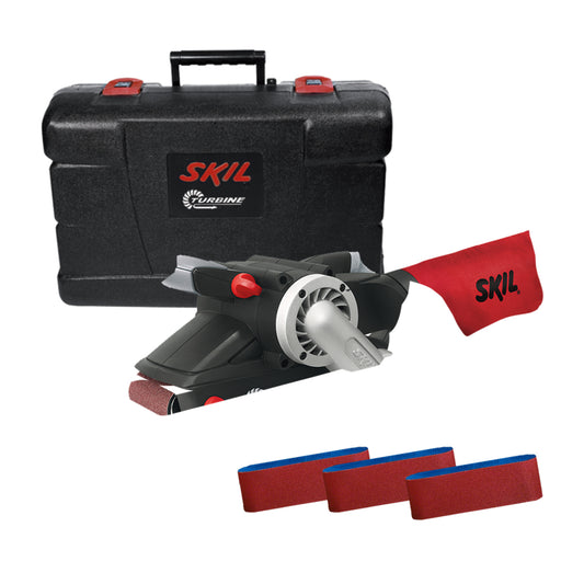 Lijadora de banda Skil 7640 900W 110V maletín y accesorios