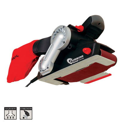 Lijadora de banda Skil 7640 900W 110V maletín y accesorios