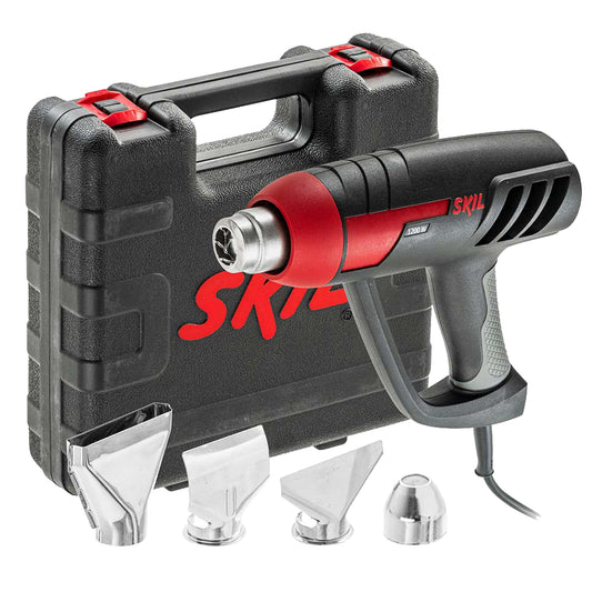 F0128003AF-000 Pistola de calor Skil 8003 1200W 127V 4 boquillas de aire y maletín