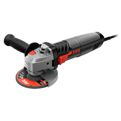 F0129004FP-000 Mini Pulidora angular de 4 1/2" Skil 9004 830W 110V con 2 discos