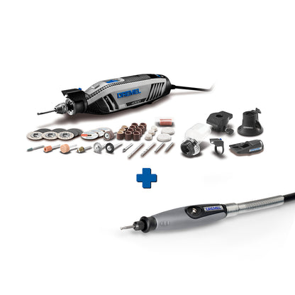 Dremel 4300 Mototool con 5 Acoples y 40 Accesorios + Maleta