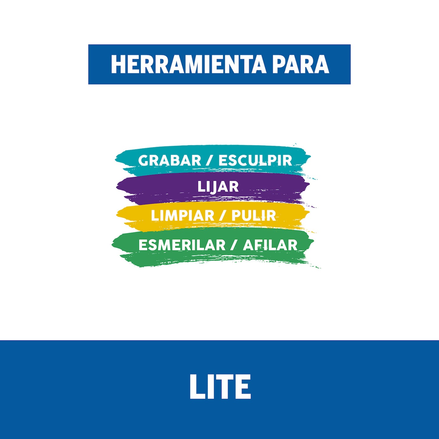 Dremel Lite Mototool Inalámbrico Batería de 4V Max de Litio con 10 Accesorios